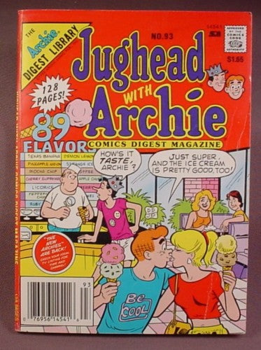 Jughead With Archie Comics Digest Magazine #93, July 1989
