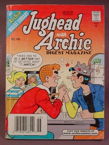 Jughead With Archie Digest Magazine Comic #146, Feb 1999