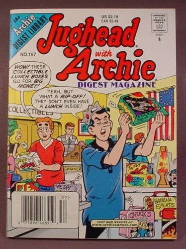 Jughead With Archie Digest Magazine Comic #157, July 2000