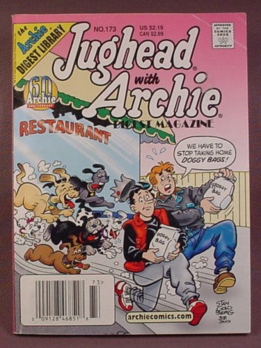 Jughead With Archie Digest Magazine Comic #173, May 2002