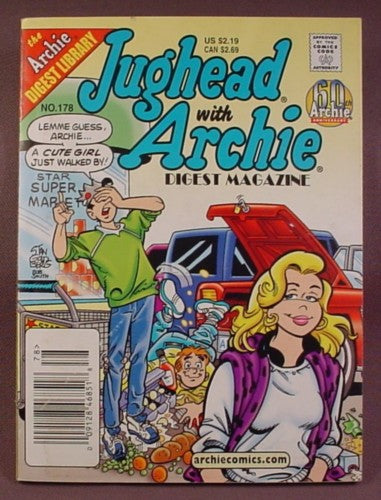Jughead With Archie Digest Magazine Comic #178, Dec 2002