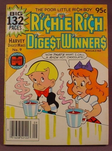 Richie Rich Digest Winners Comic #9, May 1981
