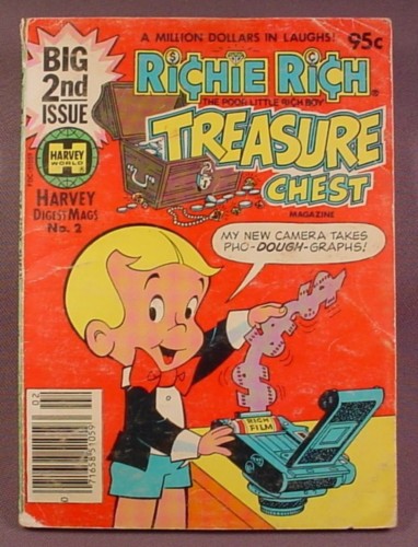 Richie Rich Treasure Chest Digest Comic #2, June 1982