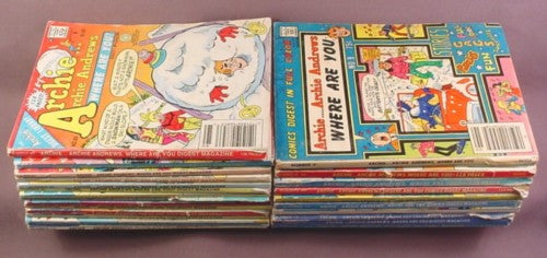 Lot of 24 Archie Andrews Where Are You Digest Comics, 26486