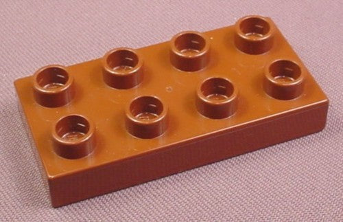 Lego Duplo 40666 Brown 2x4 Plate