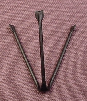 Playmobil Triple Group Of Black Arrows With Feathers
