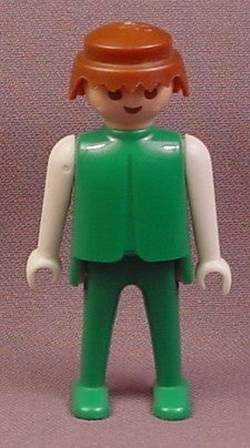 Playmobil Adult Male Classic Style Figure With Green Legs