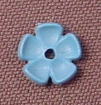 Playmobil Light Blue Flower Blossom With 5 Curved Petals