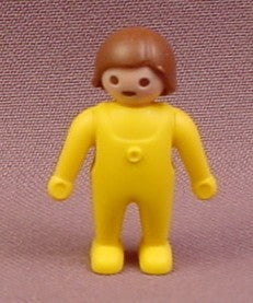 Playmobil Baby Toddler Figure In A Yellow Jumper Or Sleeper