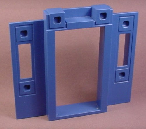 Playmobil Blue Entry Door Frame with Side Windows, 3965, System X
