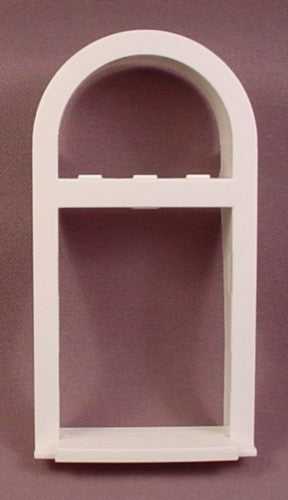 Playmobil White Window Frame with Rounded Top for Steep Roof, 3965