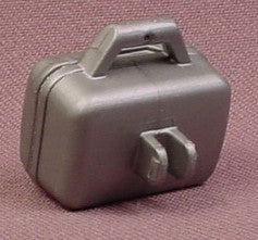 Playmobil Silver Gray Suitcase That Clips Onto The Back Of An ATV