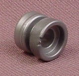 Playmobil Silver Gray Track Bogie Wheel For A Snowmobile Tread