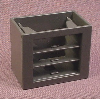 Playmobil Dark Gray Cabinet With Openings For 3 Drawers, 3159