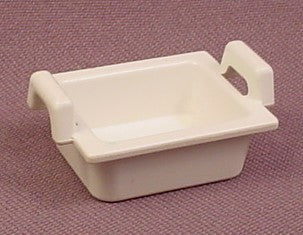 Playmobil White Dishpan Sink with Handles, 3634 3978 4055 5322