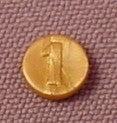 Playmobil Gold Number 1 Coin