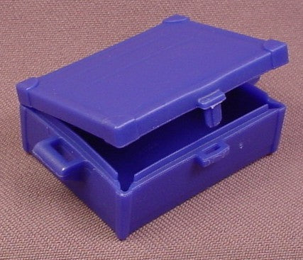 Playmobil Dark Blue Strongbox Or Storage Box That Opens, 3092