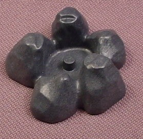 Playmobil Dark Gray Ring of Campfire Stones with a Stud in the Center