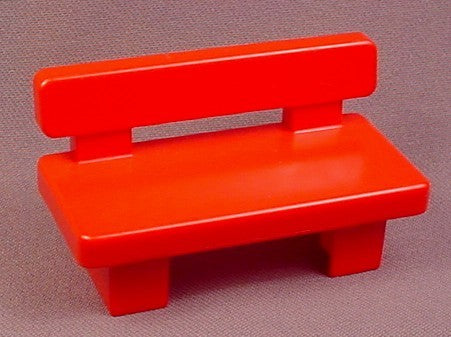 Playmobil 123 Red Park Bench, 6609 6721 6748 6757 6800 6905 6908