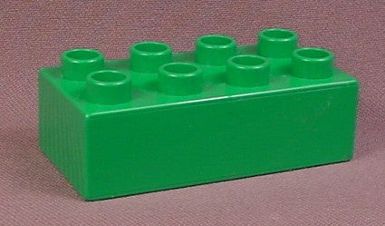 Lego Duplo 3011 Green 2x4 Brick