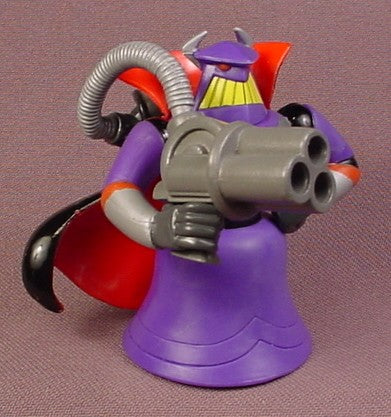 Disney Toy Story Evil Emperor Zurg PVC Figure & Ray Gun, 2 5/8 In