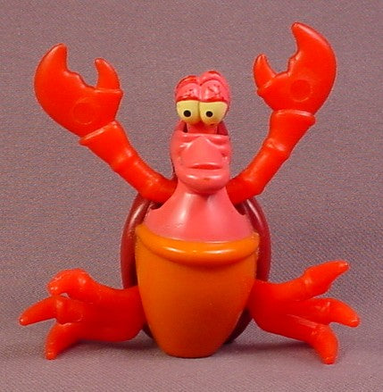 Disney McDonalds 1997 The Little Mermaid Wind Up Sebastian The Crab