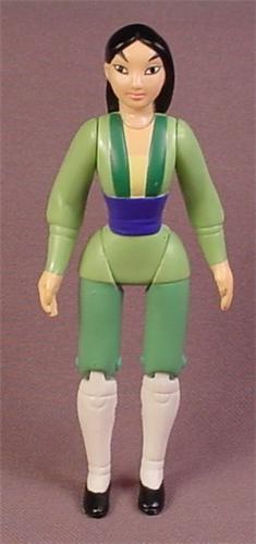 Disney McDonalds Warrior Mulan Action Figure, 4 1/4 Inches Tall