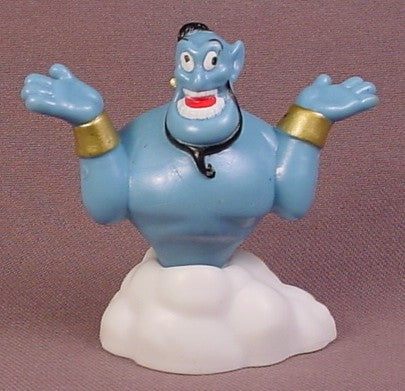 Disney McDonalds 1996 Aladdin Genie In Puff Of Smoke PVC Figure