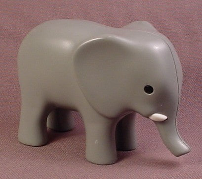 Playmobil 123 Gray Elephant Animal Figure, 2 3/8 inches Tall, 6742