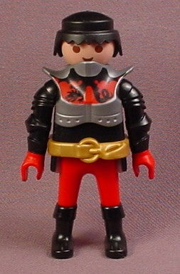 Playmobil Adult Male Dragon Warrior Figure With Neck & Chest Armor