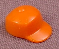 Playmobil Orange Brown Child Size Squared Baseball Hat Cap