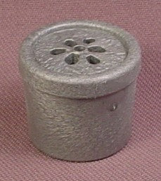 Playmobil Silver Gray Flower Pot With Holes For Palm Fronds
