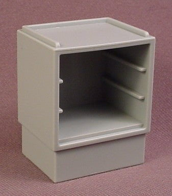 Playmobil Gray Cupboard with Slots for 3 Drawers, 3459, Grey