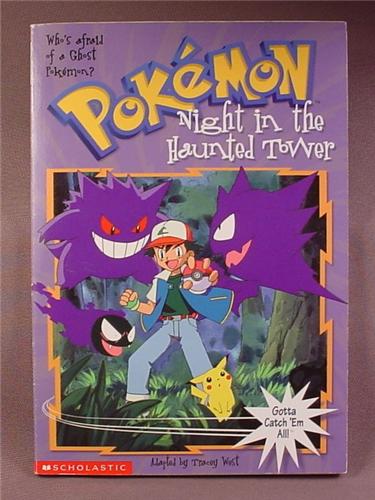 Pokemon Night In The Haunted Tower, Paperback Chapter Book, #4