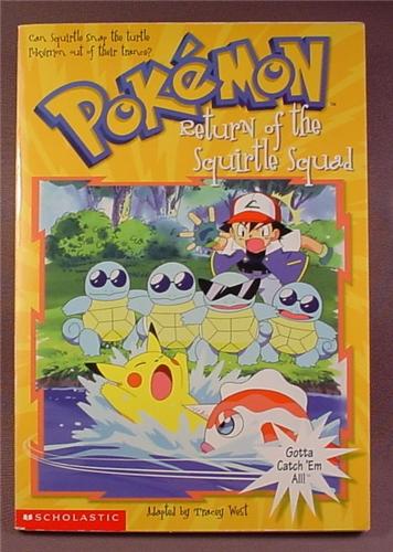 Pokemon Return Of The Squirtle Squad, Paperback Chapter Book, #8