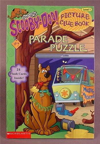 Scooby-Doo Parade Puzzle, Paperback Picture Clue Book, #7 Scholastic