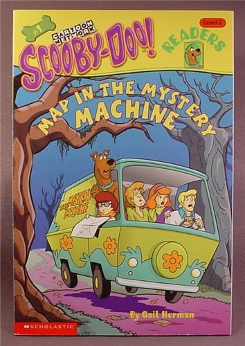 Scooby-Doo Map In The Mystery Machine, Paperback Picture Book, #1