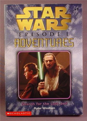 Star Wars Episode 1 Adventures, Search For The Lost Jedi, Paperback