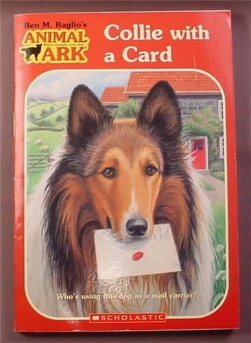 Animal Ark, Collie With A Card, Paperback Chapter Book, Scholastic