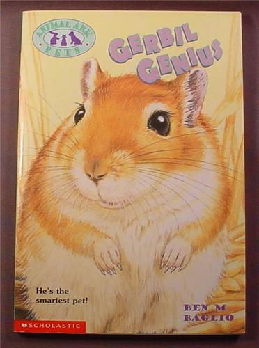 Animal Ark Pets, Gerbil Genius, Paperback Chapter Book, Scholastic
