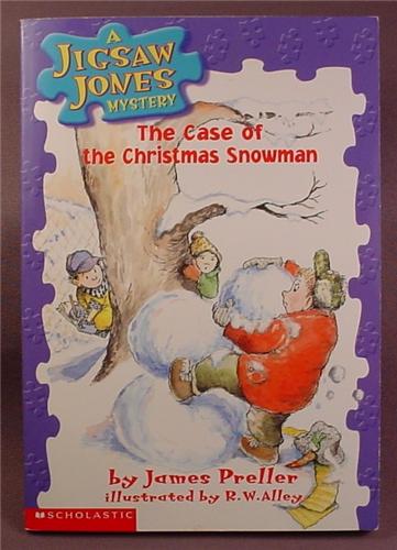 A Jigsaw Jones Mystery, The Case Of The Christmas Snowman, Paperback