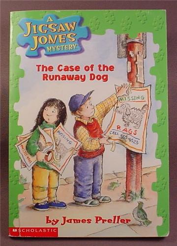 A Jigsaw Jones Mystery, The Case Of The Runaway Dog, Paperback