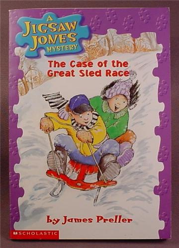 A Jigsaw Jones Mystery, The Case Of The Great Sled Race, Paperback