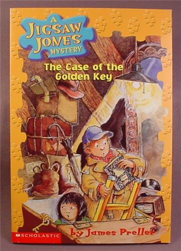 A Jigsaw Jones Mystery, The Case Of The Golden Key, Paperback