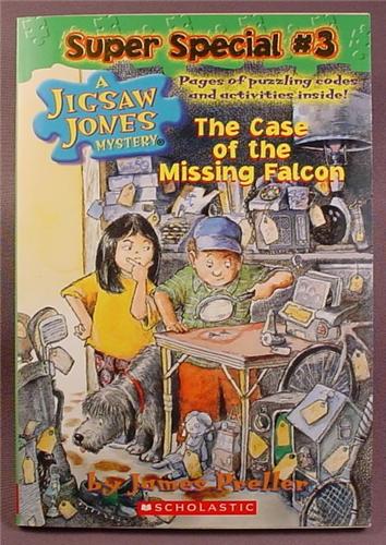 A Jigsaw Jones Mystery, The Case Of The Missing Falcon Super Special