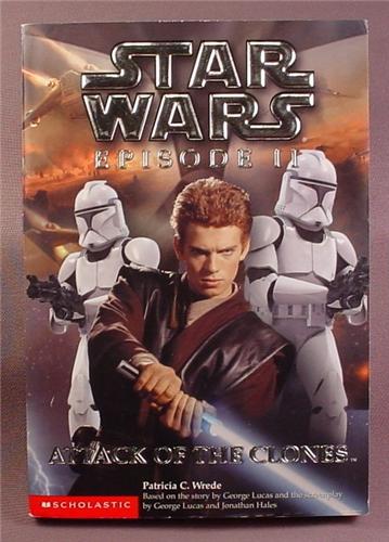 Star Wars Episode II, Attack Of The Clones, Paperback Chapter Book