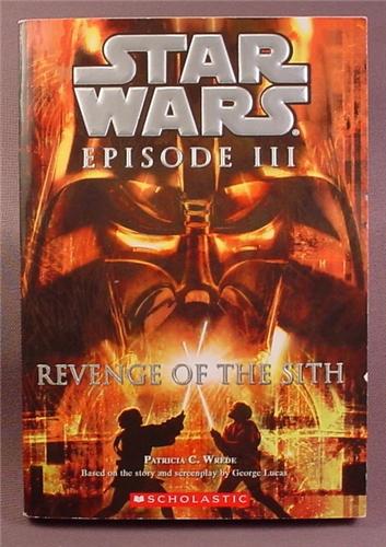 Star Wars Episode III, Revenge Of The Sith, Paperback Chapter Book