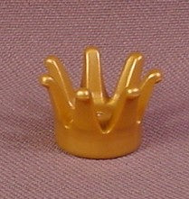 Playmobil Small Gold Crown That Fits In A Woman's Headdress