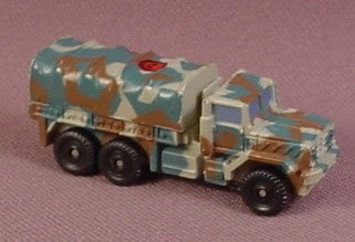 Micro Machines 1995 Military M923 5 Ton Truck, Galoob, Blue Brown &