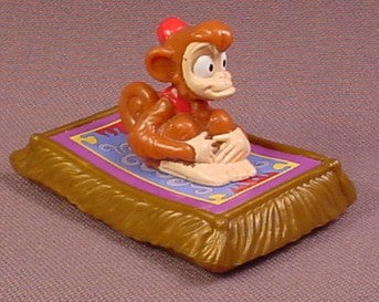 Disney 1996 McDonalds Aladdin Prince Of Thieves Abu The Monkey On F